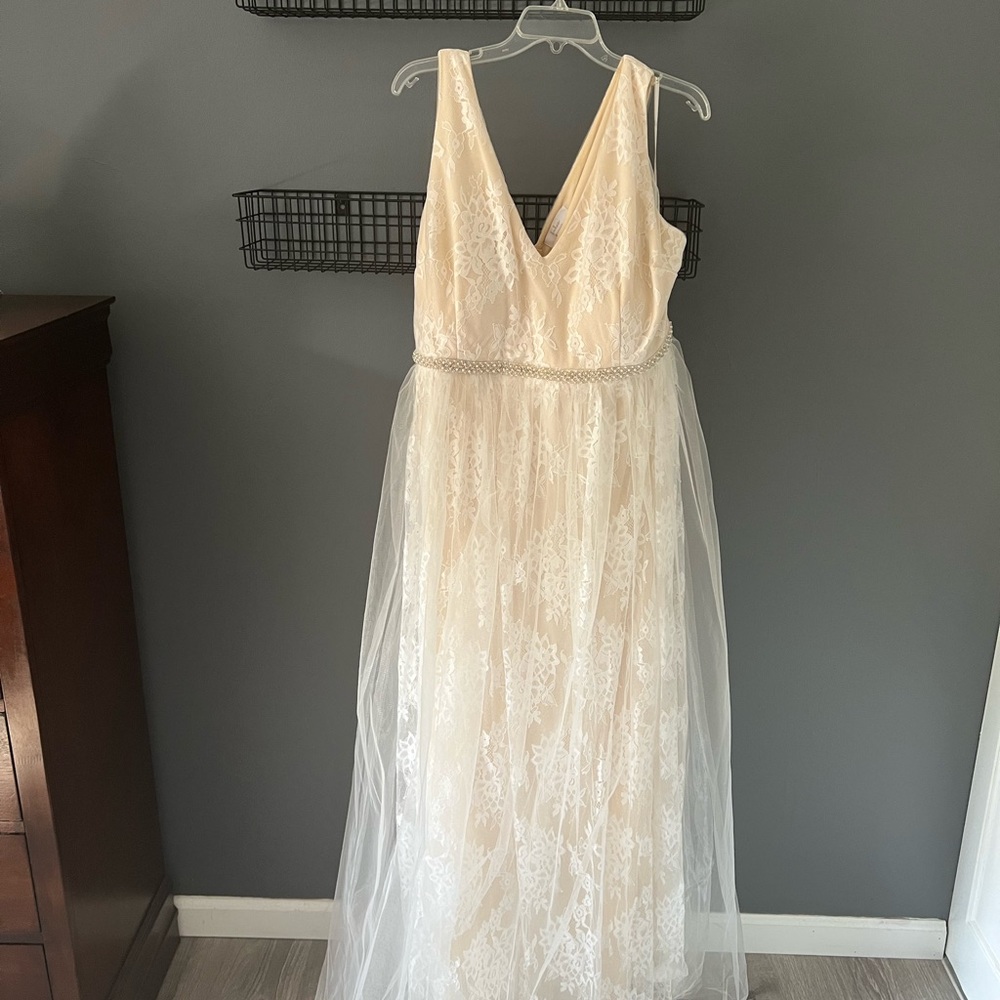 Off White Dress